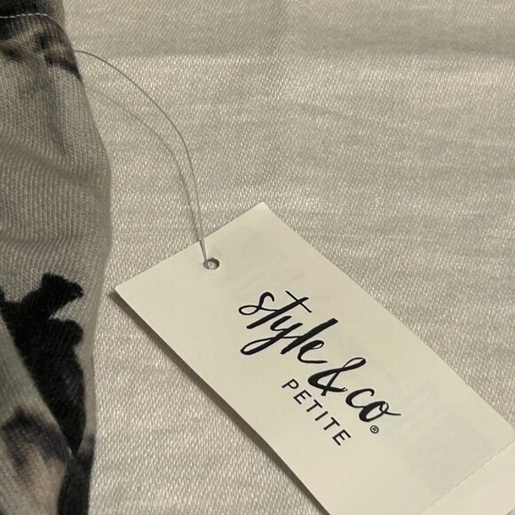 Style & Co tie-dye print joggers Size PM NEW WITH TAGS - Picture 9 of 9